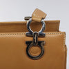 Salvatore Ferragamo Gancini Shoulder Bag Leather