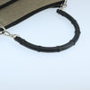 Gucci Vintage Bamboo Handle Tote Canvas