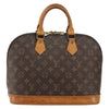 Louis Vuitton Alma Handbag Monogram Canvas