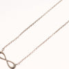 Tiffany & Co. Infinity Pendant Necklace Silver