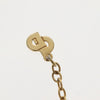 Secondhand Christian Dior CD Pendant Necklace Gold-plated