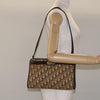 Christian Dior Vintage Trotter Shoulder Bag Canvas