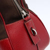Prada Bowler Bag Canvas with Leather