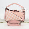 Secondhand Loewe Puzzle Bag Pink Leather Bags