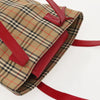 Secondhand Burberry Nova Check Tote canvas check pattern