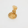 Secondhand Christian Dior Vintage Round Clip-On Earrings