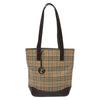 Secondhand Burberry Nova Check Tote canvas check pattern