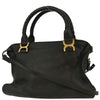 Secondhand Chloe Marcie Satchel Black Leather Bags