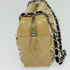 Secondhand Chanel Camera Case Bag Woven Stitch Patent