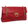 Salvatore Ferragamo Gancini Chain Shoulder bag Leather