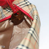 Secondhand Burberry Nova Check Handbag Nova Check Canvas and