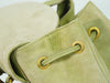 Gucci Vintage Bamboo Backpack Suede
