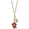 Secondhand Chanel Camellia Pendant Necklace Metal with