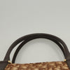Christian Dior Vintage CD Trotter Handbag Canvas