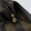 Secondhand Fendi Vintage Pequin Boston Bag