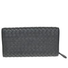 Bottega Veneta French Flap Wallet Intrecciato Nappa