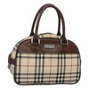 Secondhand Burberry Nova Check Bowling Bag
