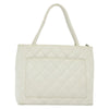 Chanel Medallion Tote Quilted Caviar