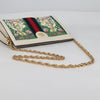 Gucci Ophidia Chain Shoulder Bag Flora GG Coated Canvas
