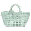 Balenciaga Bistro Panier Bag Woven Faux Leather