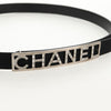 Chanel Logo Belt Leather