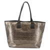 Salvatore Ferragamo Gancini Tote Patent leather