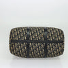 Christian Dior Vintage Trotter Boston Bag Diorissimo Canvas