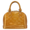 Louis Vuitton Alma Handbag Monogram Vernis