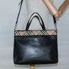 Secondhand Burberry Nova Check Tote Canvas and