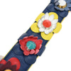 Secondhand Fendi Flowerland Strap You Shoulder Strap Studded