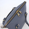 Secondhand Loewe Anagram handbag Blue Leather Bags
