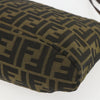 Fendi Vintage Pocket Shoulder Bag Zucca Canvas