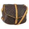 Louis Vuitton Saumur Handbag Monogram Canvas