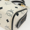 Secondhand MCM Visetos logogramme Handbag Canvas and