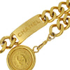 Chanel Medallion Chain Link Belt Metal