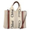 Secondhand Chloe Woody Convertible Tote Canvas with