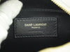 Saint Laurent Vinyle Round Camera Bag Matelasse Chevron Leather