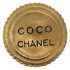 Chanel Vintage Round CC Clip-On Earrings Metal