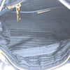 Prada Zip Convertible Shopping Tote Tessuto with Saffiano Leather