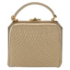Secondhand Bally Vintage Handbag Gold Leather Bags