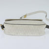 Christian Dior Vintage Honeycomb Flap Crossbody Bag Canvas and Leather