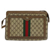 Gucci Vintage Shoulder Bag GG Coated Canvas