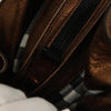 Secondhand Burberry Warrior Hobo Gold Leather Accessories