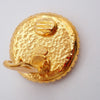 Secondhand Chanel Vintage Round CC Clip-On Earrings