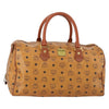 Secondhand MCM Vicetos travel bag logogram boston
