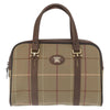 Secondhand Burberry Nova Handbag Khaki Canvas Bags