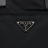 Prada Convertible Front Zip Briefcase Tessuto with Saffiano Leather