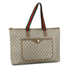 Gucci Ophidia Open Shopping Tote GG Coated Canvas