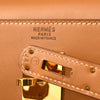 Hermes Kelly Handbag Brown Chamonix with Gold Hardware