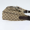 Gucci Front Pocket Messenger Bag GG Canvas